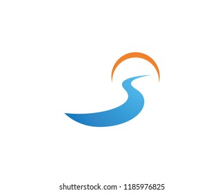River Logo Template