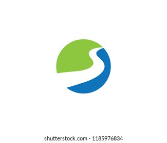 River Logo Template