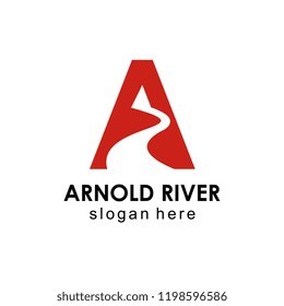 River logo template