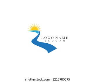 River Logo Template