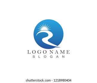 River Logo Template