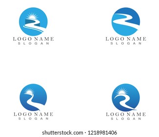 River Logo Template