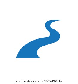 River  Logo Template vector icon illustration