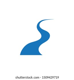 River  Logo Template vector icon illustration