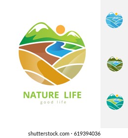 River Mountain Nature Logo