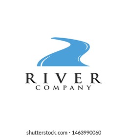 River simple / minimalist logo design inspiration