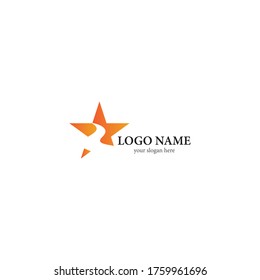 River Star logo vector icon design