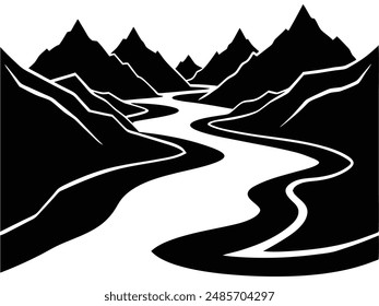 River Valleys Wide Valleys Carved by Flowing Rivers