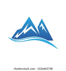 River vector icon illustration design