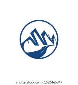 River vector icon illustration design