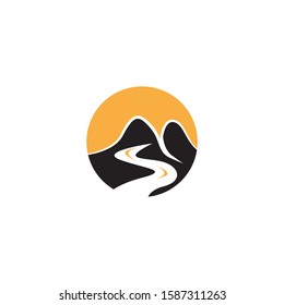River vector icon illustration design