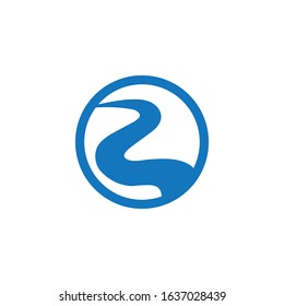 River vector icon illustration design