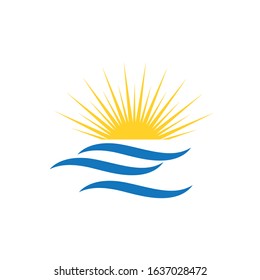 River vector icon illustration design