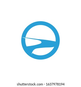 River vector icon illustration design