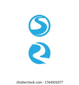 River vector icon illustration design