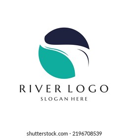 River vector icon illustration design