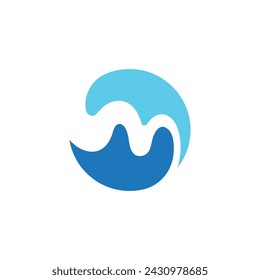 River vector icon illustration design