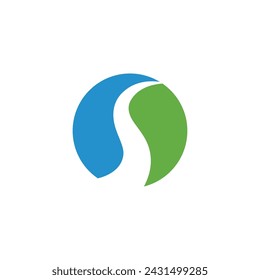 River vector icon illustration design