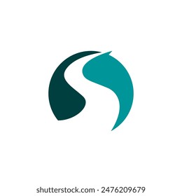 River vector icon illustration design