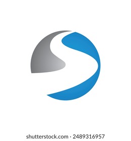 River vector icon illustration design
