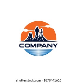 
Ilustración del logotipo del fotógrafo de River view.
