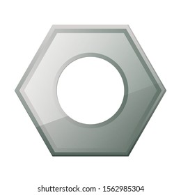 Rivet bolt vector icon.Cartoon vector icon isolated on white background rivet bolt.