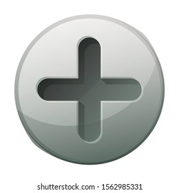 Rivet bolt vector icon.Cartoon vector icon isolated on white background rivet bolt.