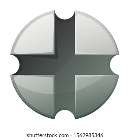 Rivet bolt vector icon.Cartoon vector icon isolated on white background rivet bolt.