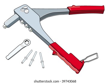 Riveter vector