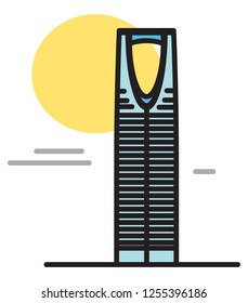 Riyadh City Icon as EPS 10 File