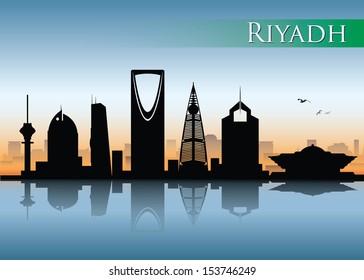 Riyadh skyline - vector illustration