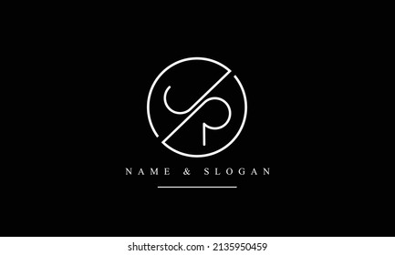 RJ, JR, R, J abstract letters logo monogram