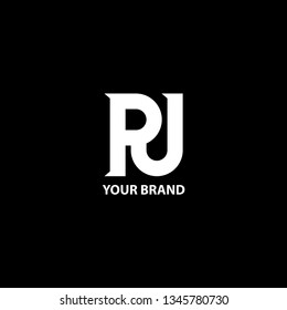 RJ Letter Logo Design