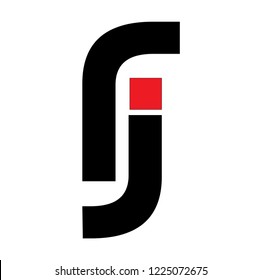 rj letter vector logo. jr letter vector logo