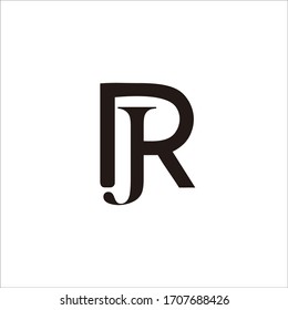 "RJ" logo design This design is suitable for your company name and brand