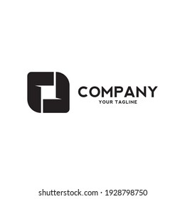 Monograma RJ para identidad de logotipo o marca