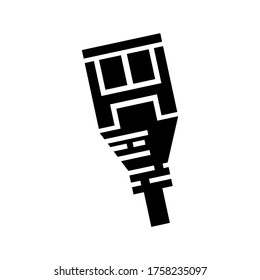 rj45  icon or logo isolated sign symbol vector illustration - high quality black style vector icons
