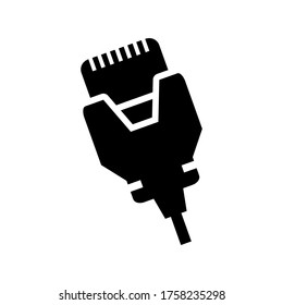 rj45  icon or logo isolated sign symbol vector illustration - high quality black style vector icons
