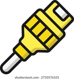 Rj45 Vector Icon Design Illustration