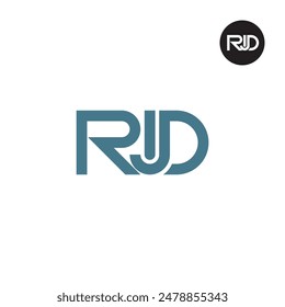 RJD Logo Letter Monogram Design