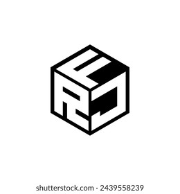 RJF Letter Logo Design, Inspiration for a Unique Identity. Modern Elegance and Creative Design. Watermark Your Success with the Striking this Logo.