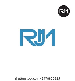 RJM Logo Letra Monograma Diseño