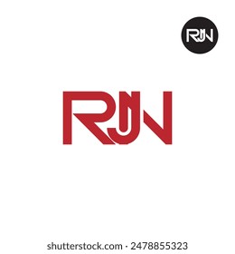RJN Logo Letter Monogram Design