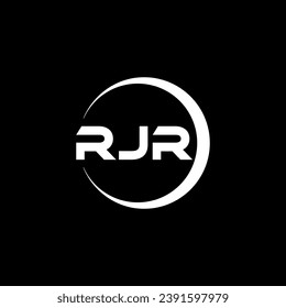 RJR Letter Logo Design, Inspiration for a Unique Identity. Modern Elegance and Creative Design. Watermark Your Success with the Striking this Logo.
