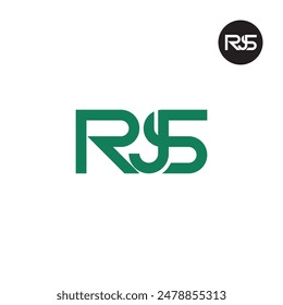 RJS Logo Letra Monograma Diseño