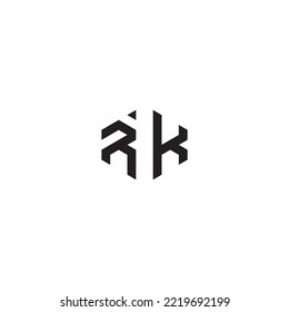 RK abstract concept in high quality professional design that will print well across any print media