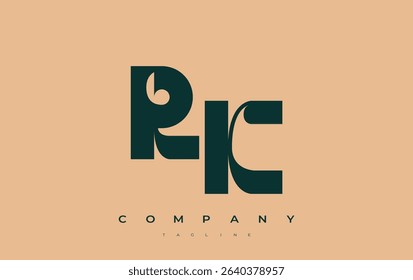 RK Abstract Geometric Logo Design. Modern and elegant logo design with simplistic typography elements, showcasing branding excellence.