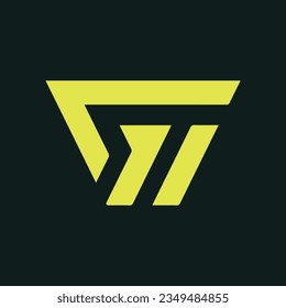 RK creative and modern vector logo design.