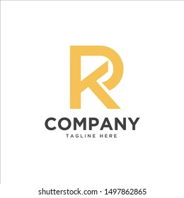 RK KR initial letter logo template, vector file eps 10, text and color is easy to edit