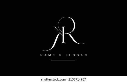 RK, KR, R, K Abstract Letters Logo Monogram